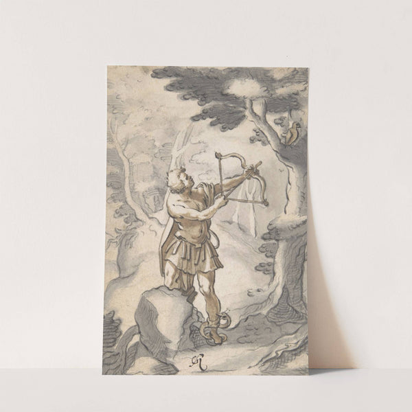Philoctetes Being Bitten by the Snake by Gotthard Ringgli