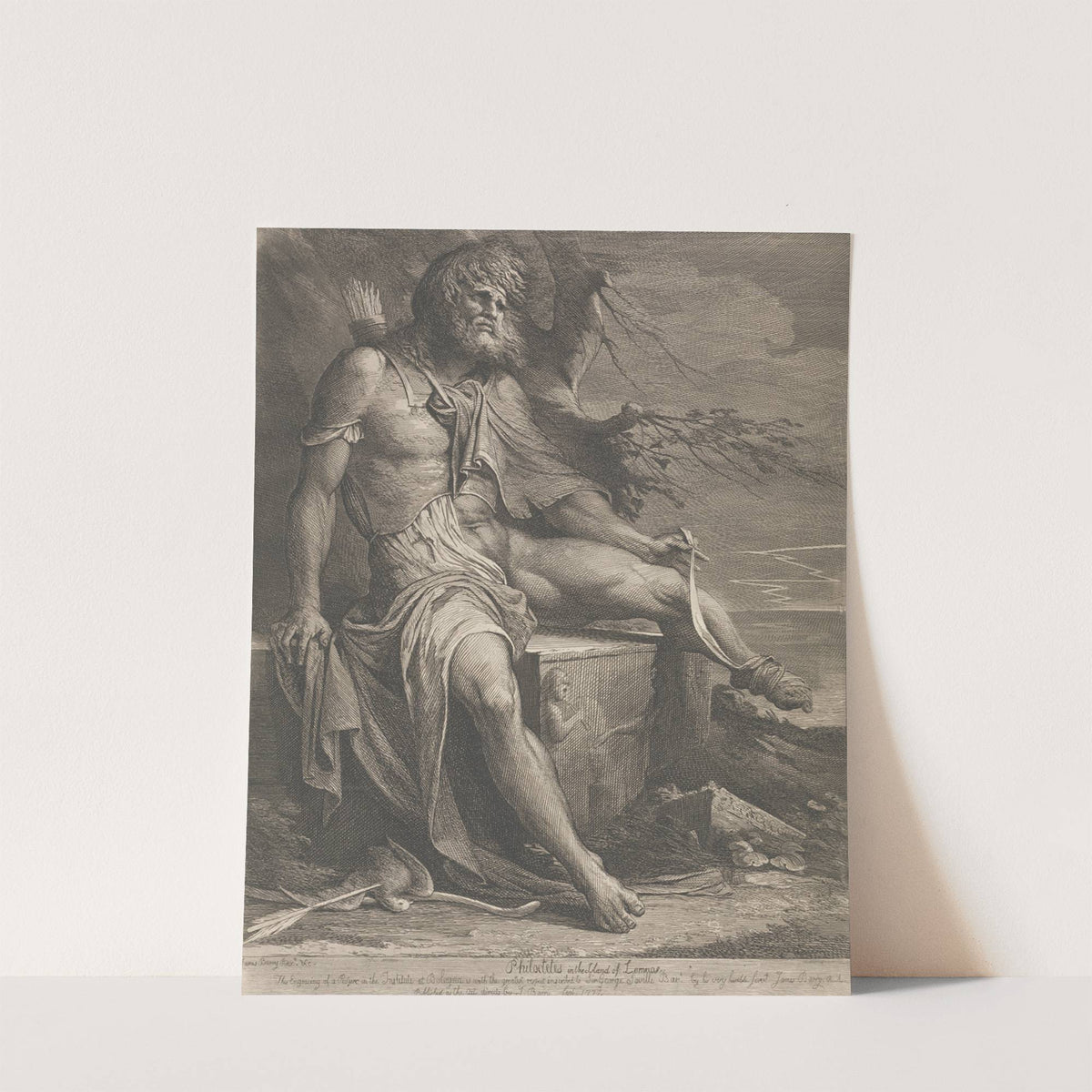 Philoctetes in the Island of Lemnos by James Barry