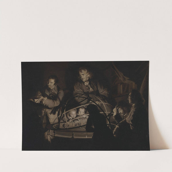 Philosopher Giving A Lecture On The Orrery by Joseph Wright of Derby