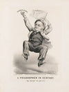 Philosopher in ecstasy. (By George! I’ve got it!!) (1872)