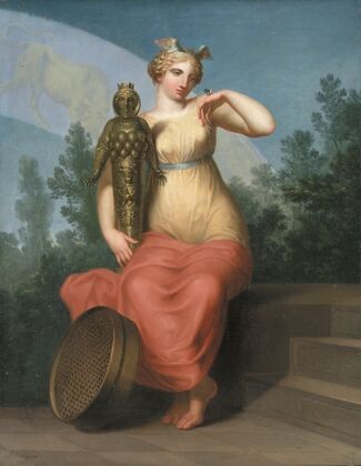 Philosophy. Allegorical figure. (1800)