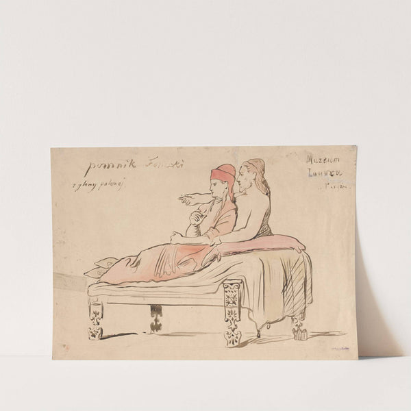 Phoenician Monument from the Collection of the Louvre (1860 - 1872) by Wojciech Gerson