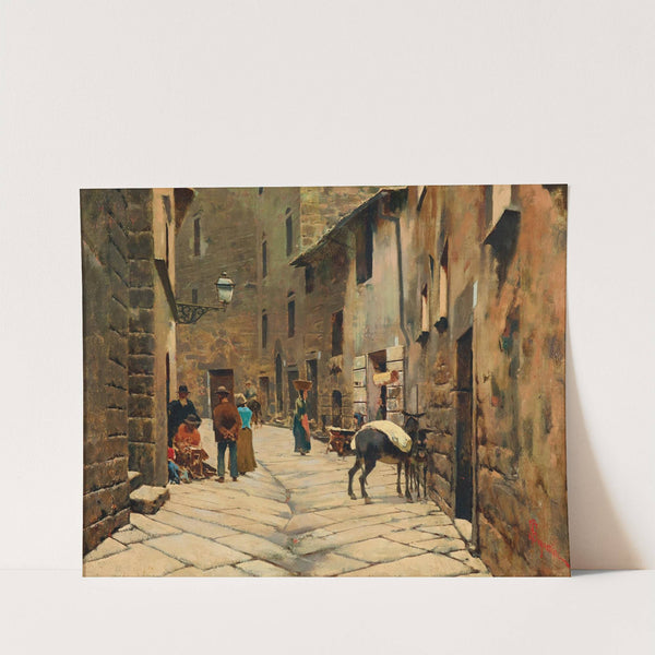 Piancastagnaio by Telemaco Signorini