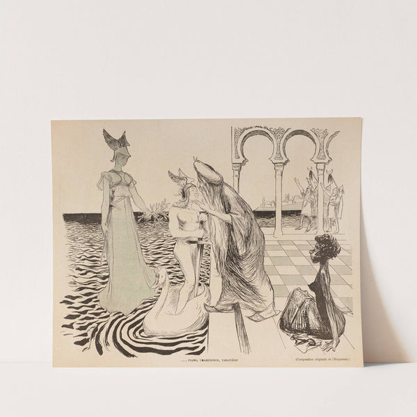 … Piano, Champignon, Tabatiére (1898) by Jean Veber