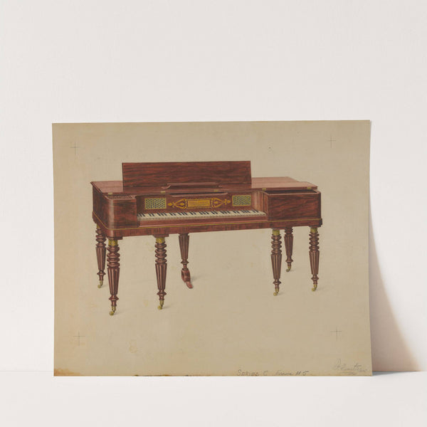 Piano Forte (c. 1936) by Ferdinand Cartier
