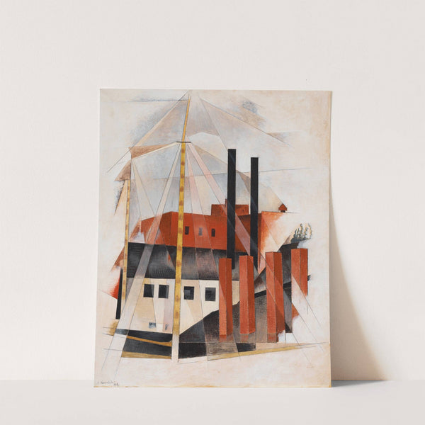 Piano Mover’s Holiday (1919) by Charles Demuth