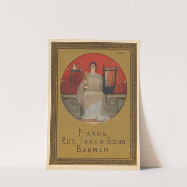 Pianos. Rud. Ibach Sohn. Barmen (1894) by Nikolaus Gysis