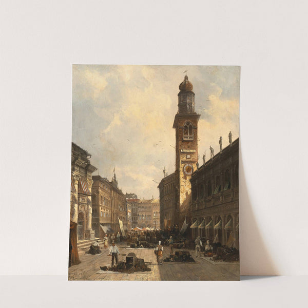 Piazza dei Signori, Vicenza by August Von Siegen