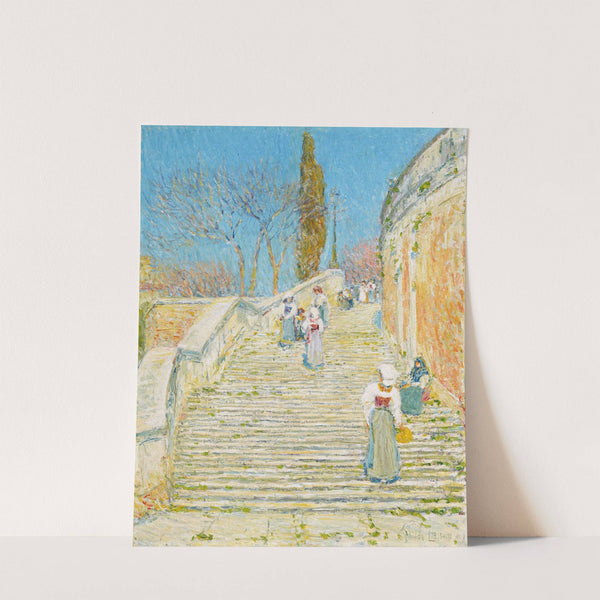 Piazza di Spagna, Rome (1897) by Childe Hassam