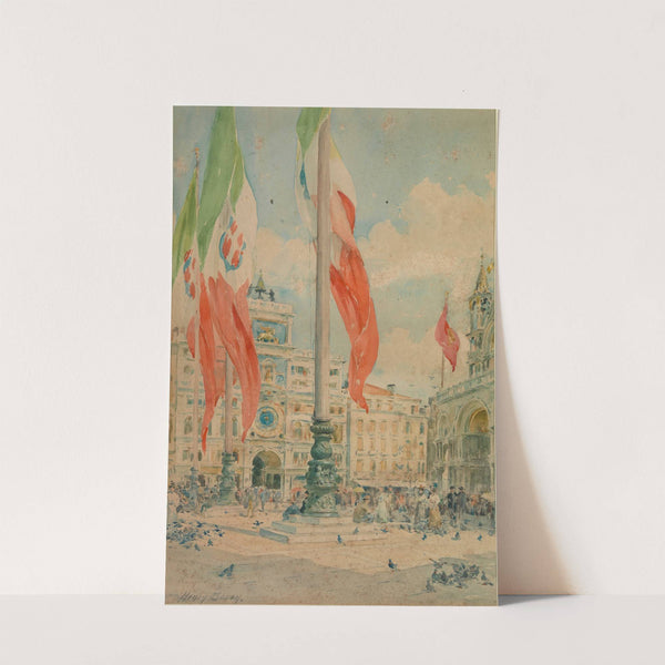 Piazza San Marco by Henry Bacon
