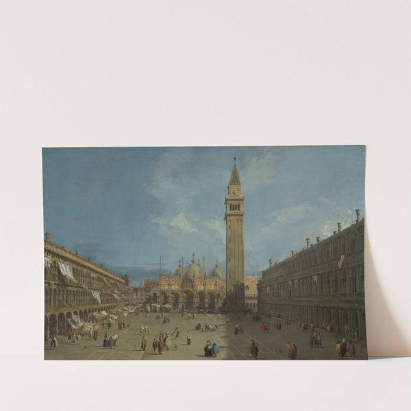 Piazza San Marco by Canaletto