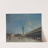 Piazza San Marco (late 1760s) by Francesco Guardi