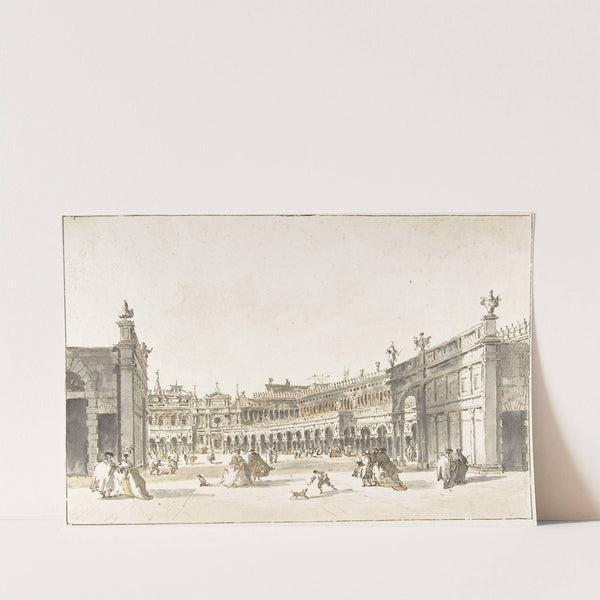 Piazza San Marco Decorated for the Festa della Sensa by Giacomo Guardi