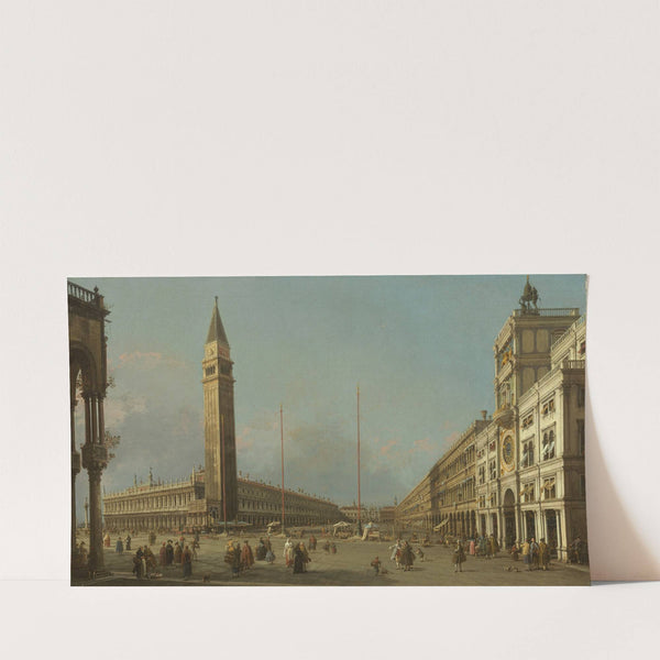 Piazza San Marco Looking South and West (1763) by Canaletto