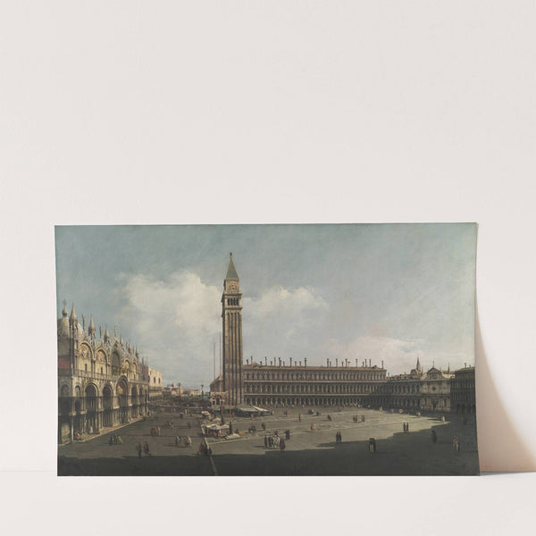 Piazza San Marco, Venice (c. 1740) by Bernardo Bellotto
