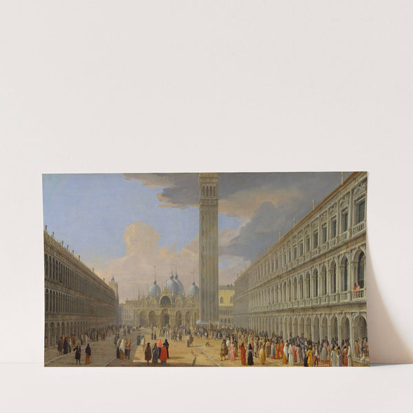 Piazza San Marco, Venice (ca. 1709) by Luca Carlevarijs