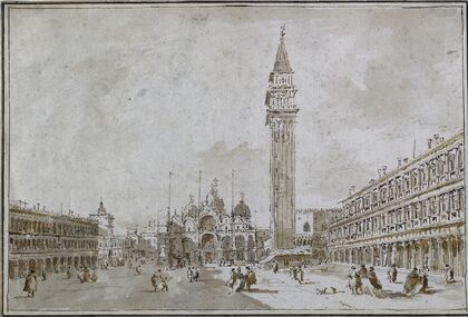 Piazza San Marco, Venice (1780s)