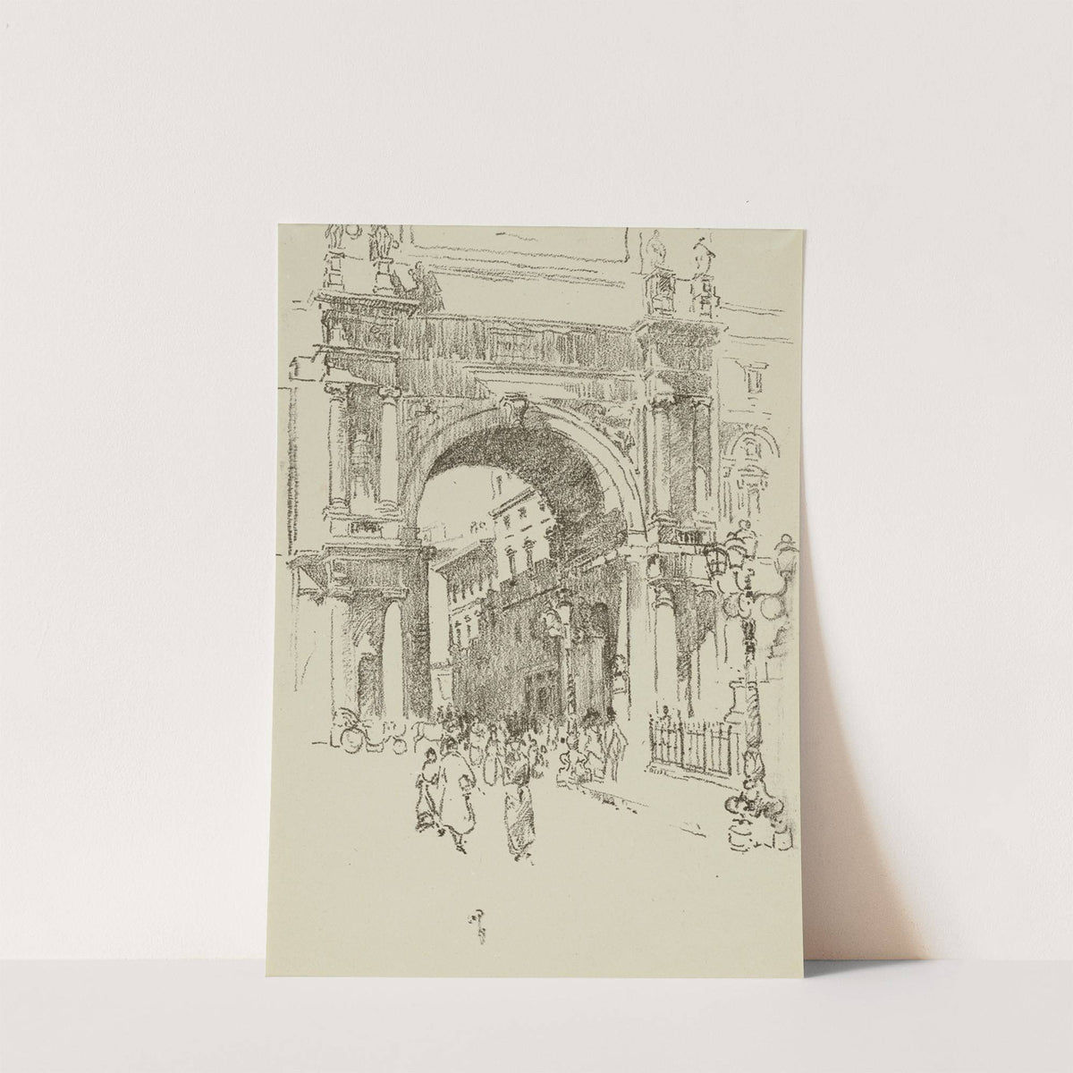 Piazza Vitorio Emanuel by William Penhallow Henderson