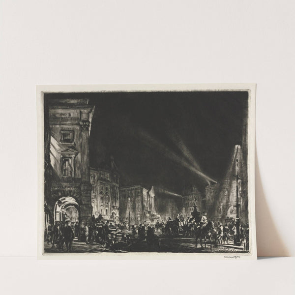 Picadilly Circus (1915) by Muirhead Bone