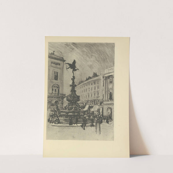 Piccadilly Circus (1928) by Joseph Pennell