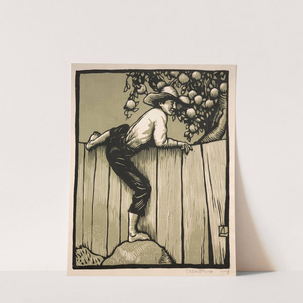 Picking Apples (c. 1900–1924) by Arthur Allen Lewis