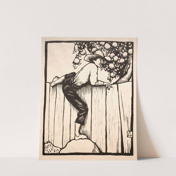Picking Apples (c. 1900–1924) by Arthur Allen Lewis