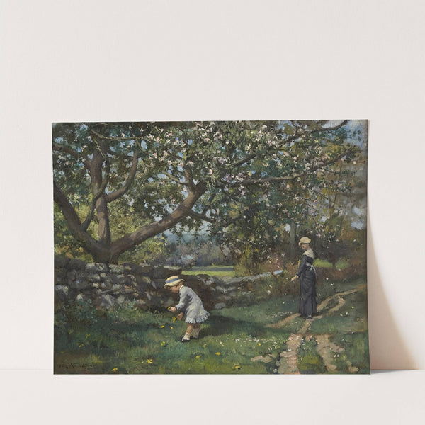 Picking Up Spring Flowers by Will Hicock Low