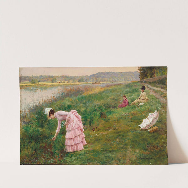Picking Wildflowers by Marie-François Firmin-Girard