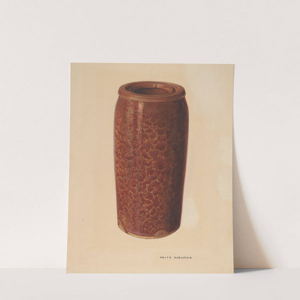 Pickle Jar by Fritz Boehmer