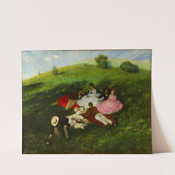 Picnic in May by Pál Szinyei Merse