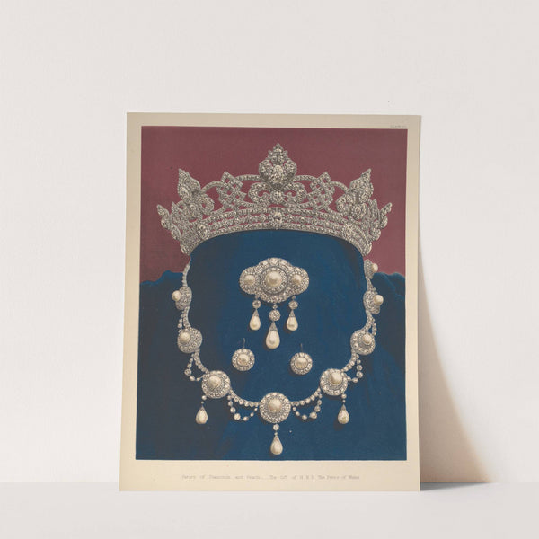 Pictue of Diamonds and Pearl (1863) by Robert Charles Dudley