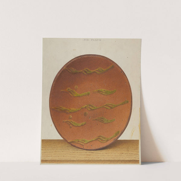 Pie Plate by Alfred Parys