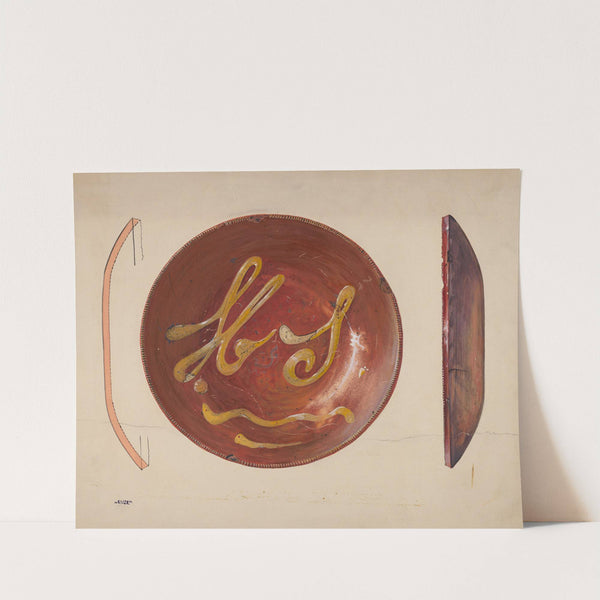 Pie Plate by Elmer Weise