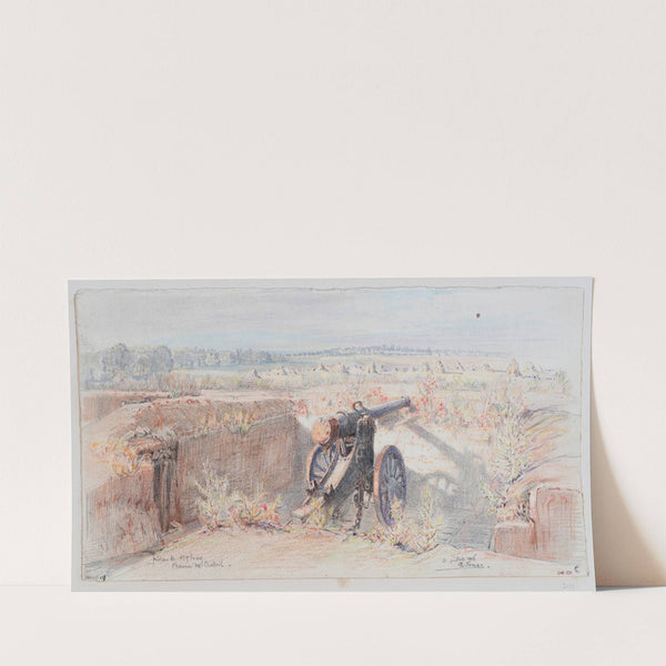 Pièce de 155 long Plaine de Créteil (1916) by Charles Jouas