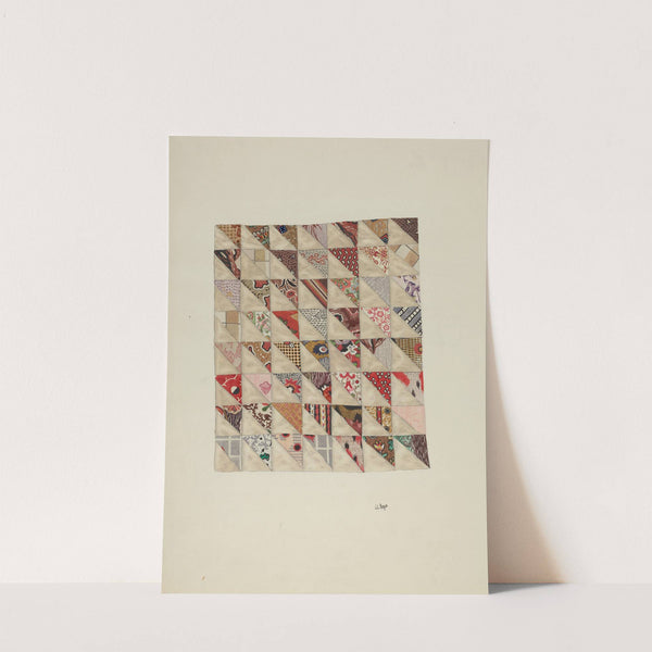 Piece of Calico Patchwork by Joseph L. Boyd