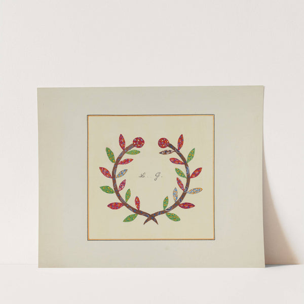 Pieced Autograph Quilt (1 Piece) by Cornelius Christoffels and Margaret Linsley