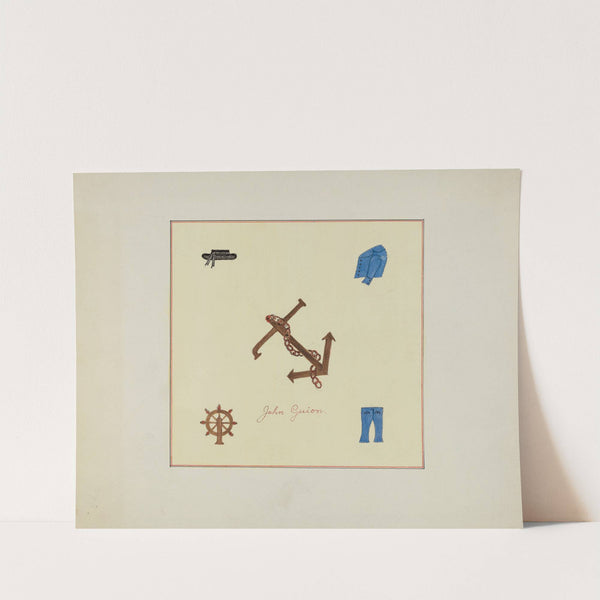 Pieced Autograph Quilt (1 Piece) by Cornelius Christoffels and Margaret Linsley