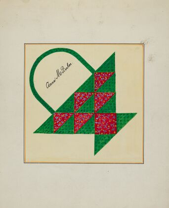 Pieced Autograph Quilt (1 Piece) — size preview
