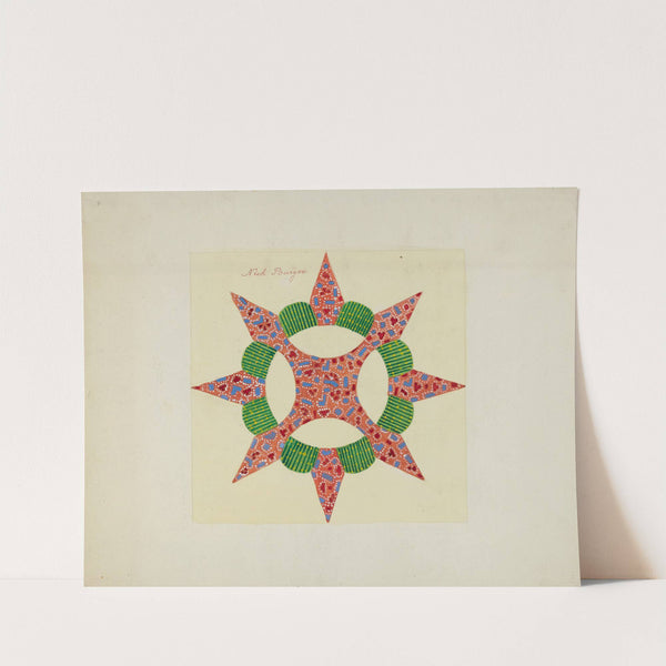 Pieced Autograph Quilt (1 Piece) by Cornelius Christoffels and Margaret Linsley