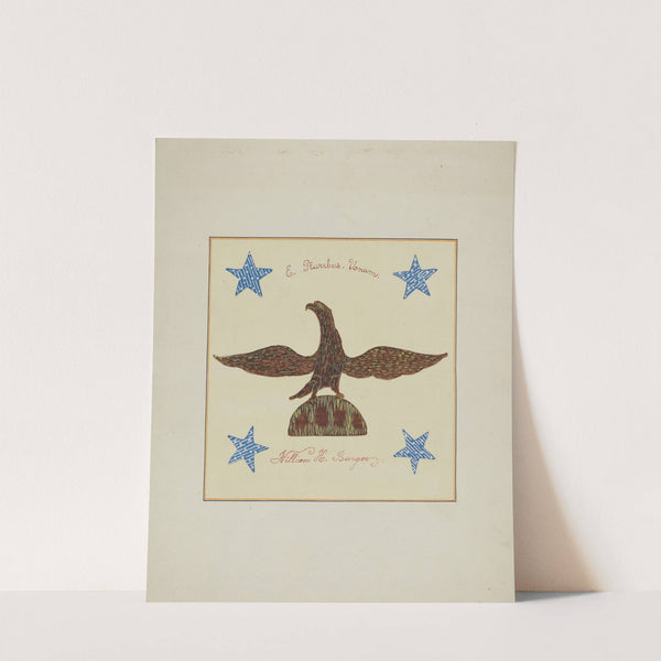 Pieced Autograph Quilt (1 Piece) by Cornelius Christoffels and Margaret Linsley