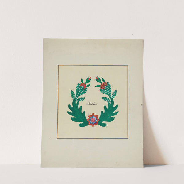 Pieced Autograph Quilt (1 Piece) (c. 1936) by Cornelius Christoffels and Margaret Linsley