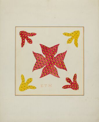 Pieced Autograph Quilt (1 Piece) — size preview