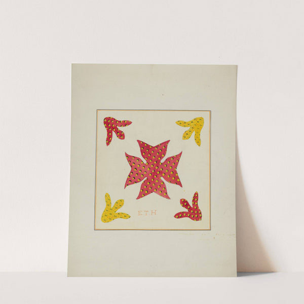 Pieced Autograph Quilt (1 Piece) by Cornelius Christoffels and Margaret Linsley