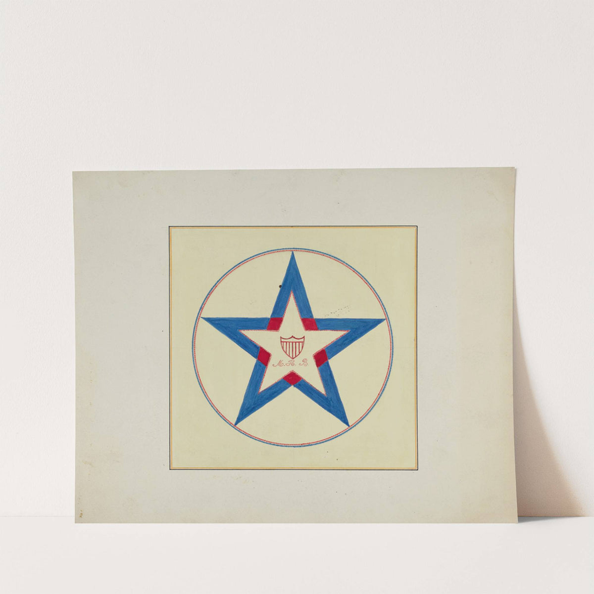 Pieced Autograph Quilt (1 Piece) by Cornelius Christoffels and Margaret Linsley