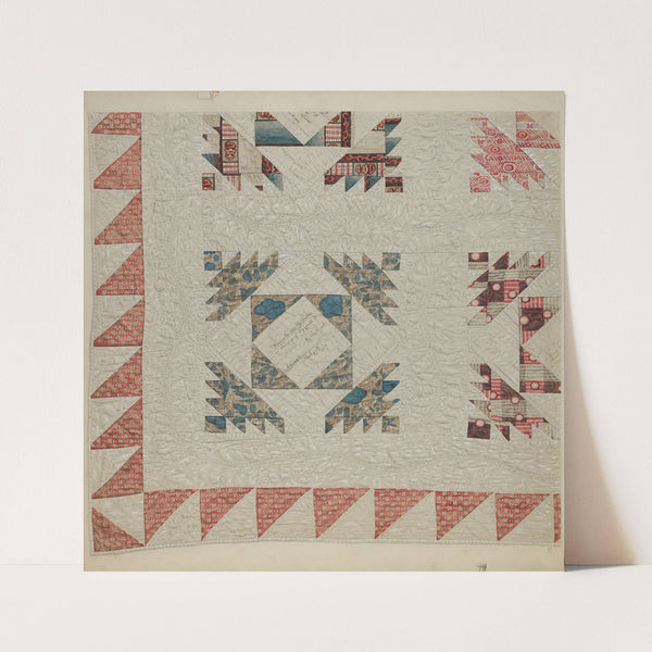 Pieced Quilt (c. 1939) by Douglas Campbell