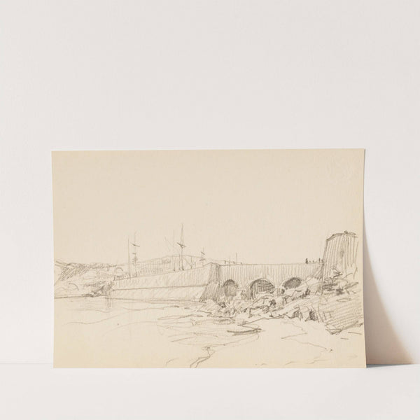 Pier and Beach by Howard Russell Butler