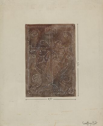 Pierced Metal Screen from Confessional