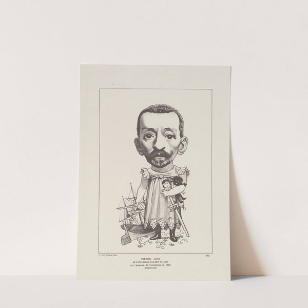 Pierre Loti (1892) by Félix Vallotton