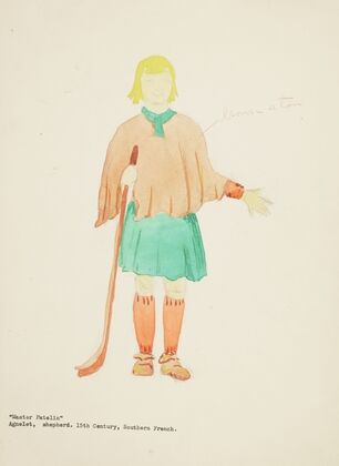 Pierre Patelin: Agnelet. Shepherd (1934-1943)