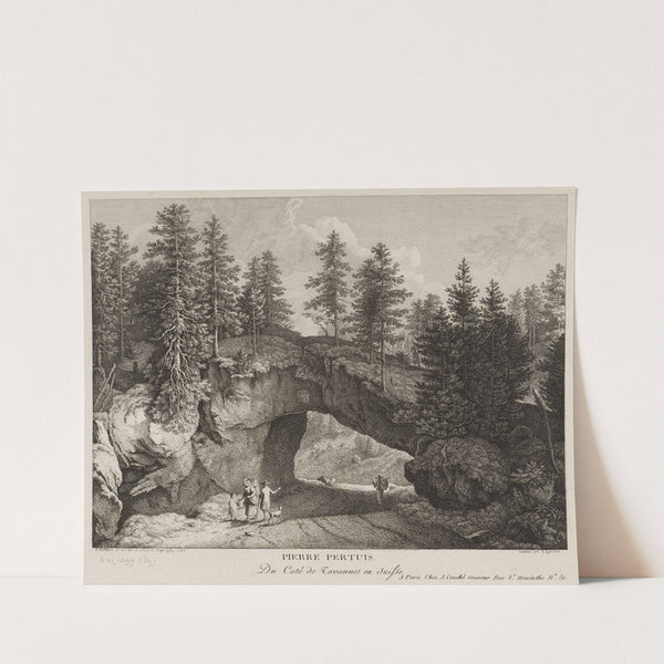 Pierre Pertuis. Du Coté de Tavannes en Suisse (1782) by Johann Joseph Hartmann